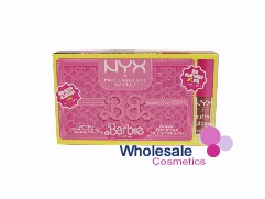 8 x NYX Professional Makeup Barbie The Movie Mini Palette & Gloss - 01 IT'S A BARBIE PARTY